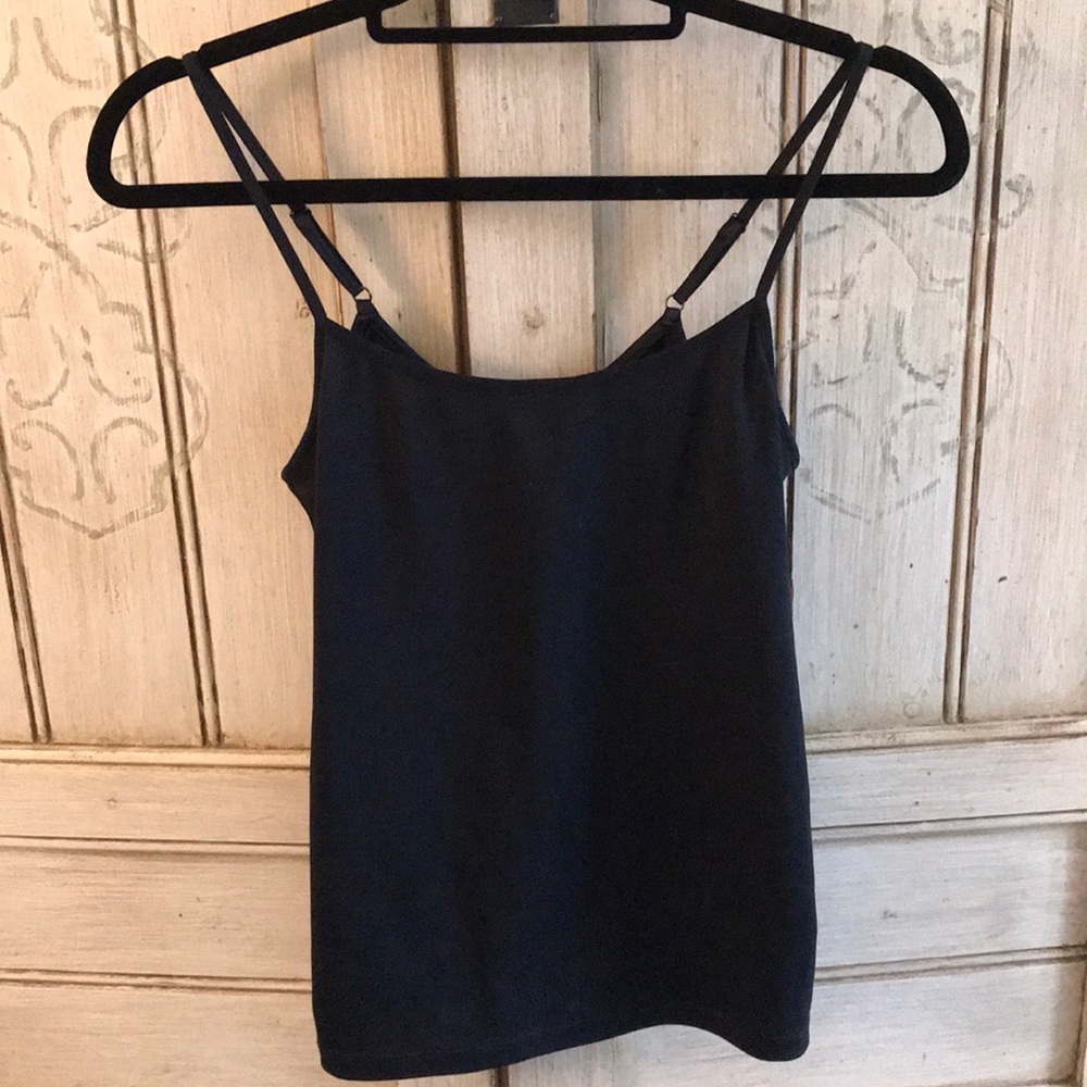 Black camisole with adjustable straps. Great shape